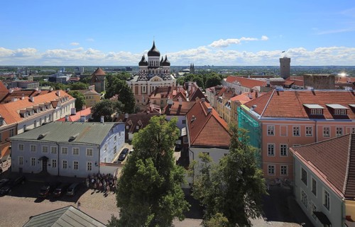 Upper Town with Alexander Nevsky Cathedral