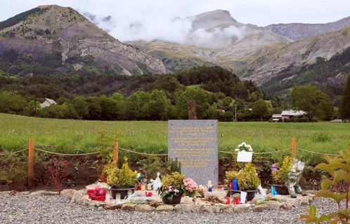 Memorial in the French Alps