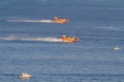 Firefighting aircraft Canadair CL 415