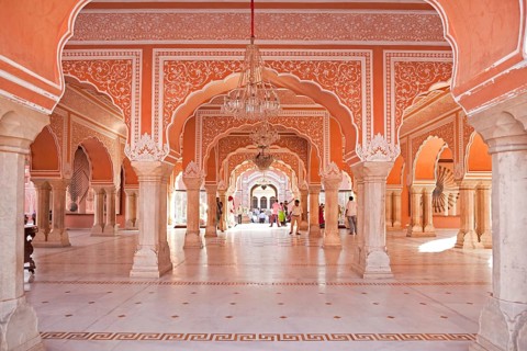 Audience hall Diwan-I-Khas in the City Palace