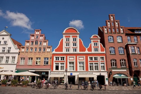 Gabled houses