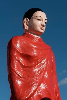 Arhat statue at Temple of 500 Arhats