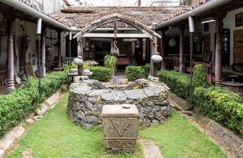 Courtyard of Historical Mansion Museum