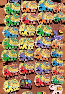 Elephant Fridge Magnets on Sale in Sigiriya
