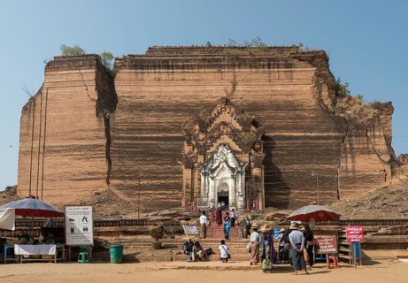 Unfinished Mingun Pagoda