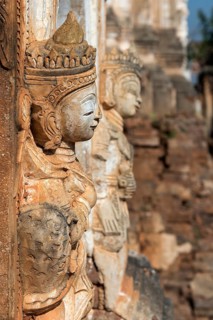 Deva statues