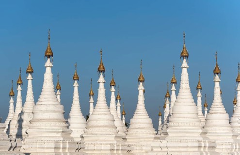 Stupas of Sandamuni or Sanda Muni Pagoda