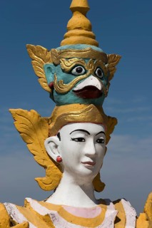 Nat deity statue at Kyaik Tan Lan Pagoda