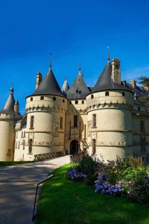 15th century castle Chateau de Chaumont