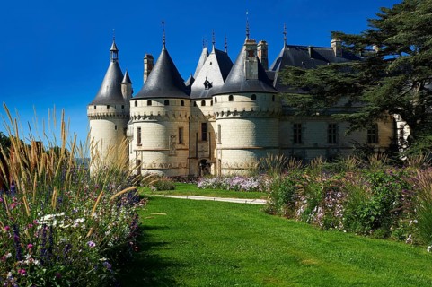 15th century castle Chateau de Chaumont