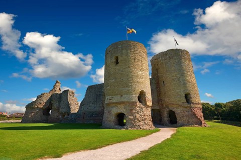 Medieval Rhuddlan Castle