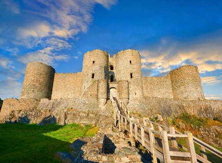 Medieval Harlech Castle