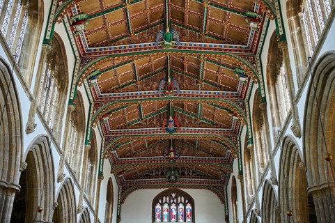 15th century Gothic wooden roof