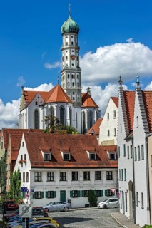 Sankt Ulrich and Afra monastery church