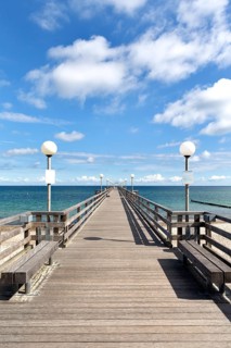 Pier in the seaside resort of Heiligendamm