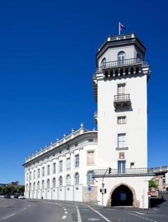 Museum Fridericianum with Zwehrenturm tower of the medieval fortifications