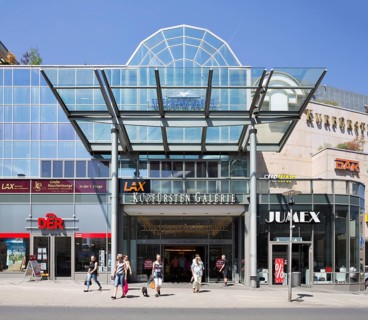 Kurfursten-Galerie shopping mall with casino