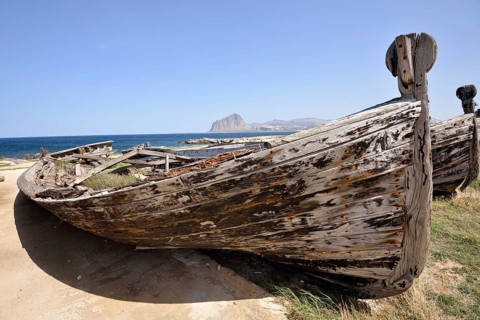 Old fishing boats