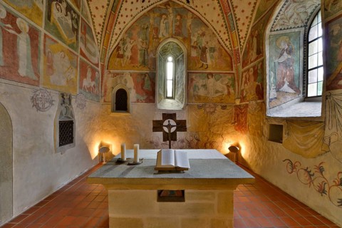 Frescoes in the Church of Mistlau