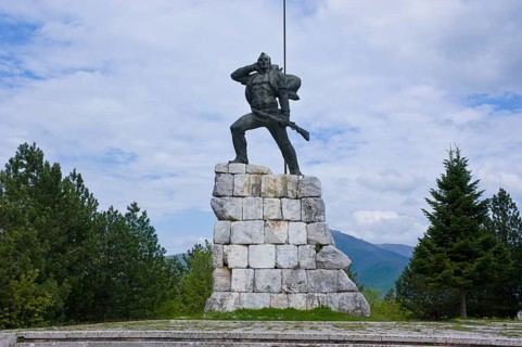 King Zog monument