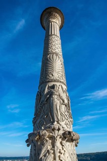 Large pillar in front of Befreiungshalle