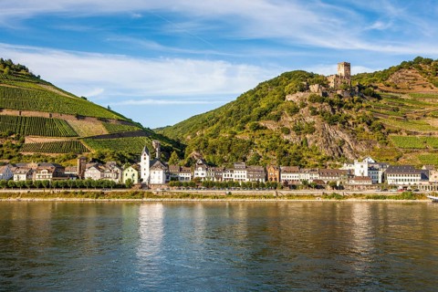 Burg Gutenfels Castle above Kaub