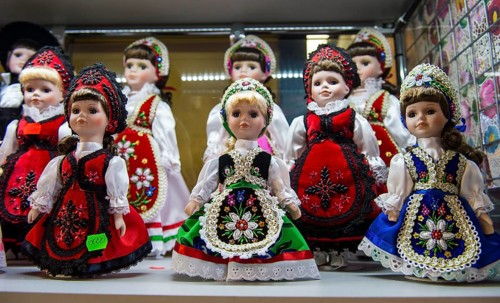 Hand made dolls for sale in Great Market Hall