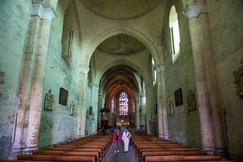 Inside of the Monolithic Church