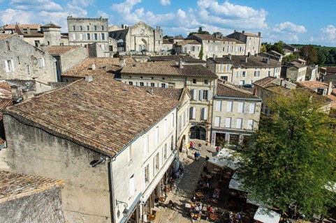 View across the historic centre