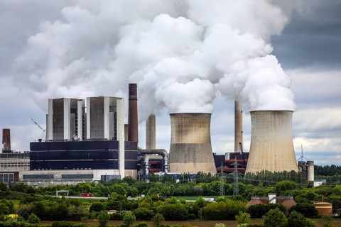 RWE lignite-fired power plant Weisweiler