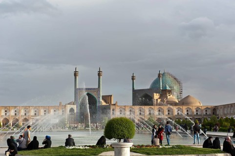 Iranians on the Maidan Square