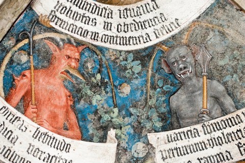 Gothic fresco
