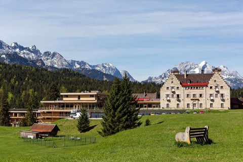 Schloss Kranzbach castle hotel