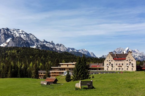 Schloss Kranzbach castle hotel