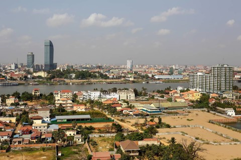 Skyline with Canadia Bank and Vatannac Capital Tower