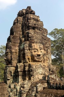 Tower with the face of Bodhisattva Lokeshvara