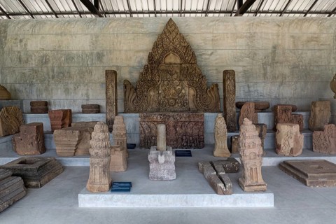Exhibition at the Phimai National Museum