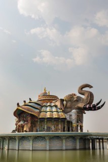 Elephant Temple Thep Wittayakhom Vihara