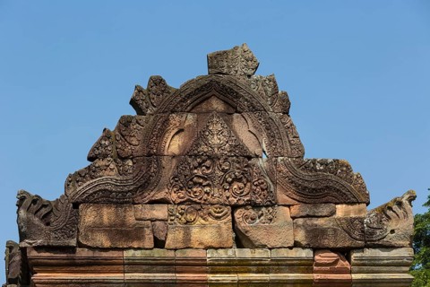 Relief on a gopuram