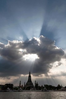 Hole in the clouds