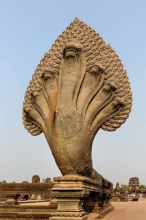 Seven-headed Naga at the western access route
