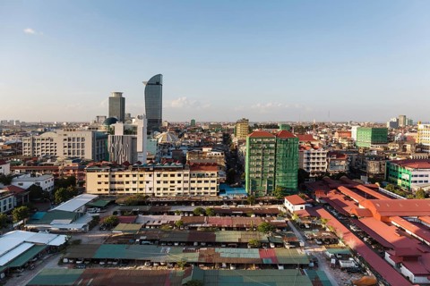 City view from Town View Hotel