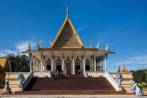 Stairway to throne hall