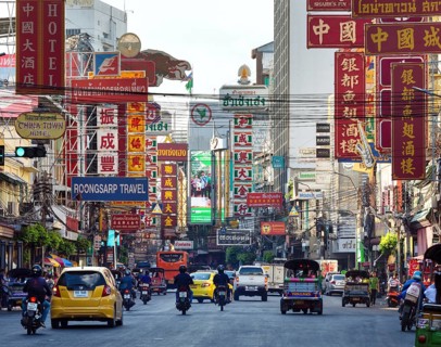 Yaowarat Road in Chinatown