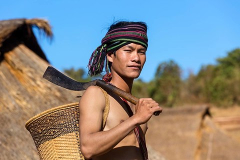 Man in traditional dress