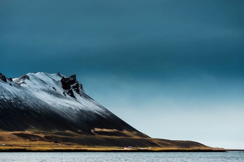 Mountains on the coast