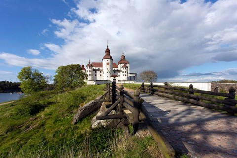 Lacko Castle by Lake Vanern