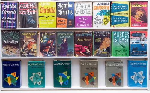 Detective stories by Agatha Christie in Torquay Museum