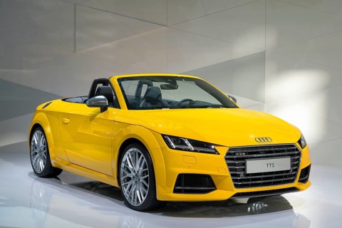 Sports car Audi TTS