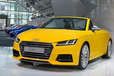 Sports car Audi TTS
